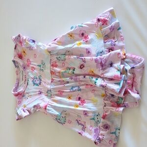 Posh Peanut x Fisher price limited edition twirl bodysuit dress 6-12